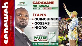 DIRECT  Caravane de Ousmane Sonko  Etapes Guinguineo Gossas et Nioro [upl. by Aserehs861]