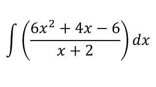 Integral of 6x2  4x – 6x  2 [upl. by Rehpotsirhcnhoj]