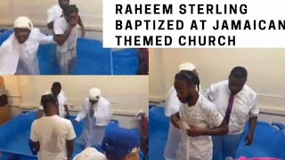 footballer Raheem sterling baptist in Jamaica 🙏🙏 raheemsterling baptist [upl. by Devlin]