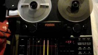 Fostex MODEL 80 enregistreuse pro 8 pistes analogiques [upl. by Evot]