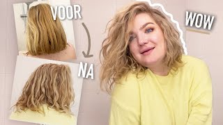 Curly Girl method makkelijk amp snel voor beginners  Vera Camilla [upl. by Lesoj610]