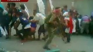 Video kung saan makikitang ginawang human shield ng MNLF ang ilang sibilyan kumalat sa social media [upl. by Noj]