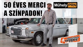 Halálcsillag féktelenül– Mercedes W115 2304 1973 – MűhelyPRN 175 [upl. by Marlon]