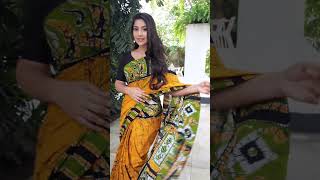 The beautiful Batik Saree designSeylabatiksareeSeylasaree [upl. by Barbey]