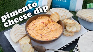 GlutenFree MYBREAD Pimento Cheese Dip with Grilled Pita and Baguette Crostini [upl. by Inaffyt]