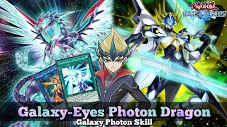 GalaxyEyes Photon Dragon Deck with Galaxy Photon Skill Viewers Request YuGiOh Duel Links [upl. by Areem]