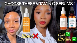 Choose These 3 Effective Vitamin C Serums for Bright  SpotFree Skin  Stop Using DrRashel [upl. by Sinnel330]