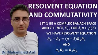 Resolvent Equation and Commutativity  Urdu  Hindi [upl. by Halludba122]