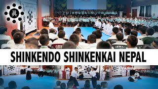 SHINKENDO SHINKENKAI NEPAL UNITED SCHOOLDemonstration Introduction Session Sheshuka Naindra [upl. by Solracesoj]