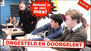 BOOS ONGESTELD EN DOORGELEKT DE KLAS UIT [upl. by Wong700]