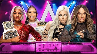 Bianca Belair and Jade Cargill vs Liv Morgan and Nia Jax  Full Match 22Nov2024  WWE 2K24 [upl. by Alael]