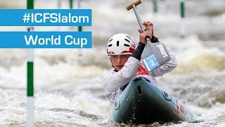 REPLAY  C1M amp C1W amp K1M Finals Slalom  Krakow 2015 [upl. by Esidnac]