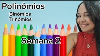 Substitua o valor de x2 nos binômios a seguir [upl. by Refinney]