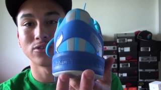 Kobe VIII 8 Blue Glow Pickup amp On Feet Review [upl. by Muns]