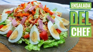 ENSALADA DEL CHEF Sabores GOURMET en tu propia cocina PASO A PASO [upl. by Anala612]