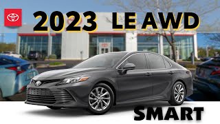 2023 Toyota Camry LE AWD Review by Smart Toyota Madison [upl. by Millham]