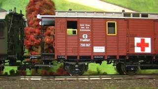 ModellbahnNeuheiten 184 Fleischmann 581110 Lazarettzug 1 [upl. by Deina]