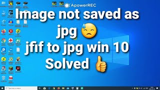 JFIF To JPG Windows 10 [upl. by Ahseital]