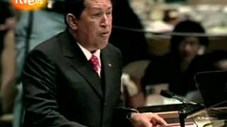 Chávez llama quotdiabloquot a George W Bush en la ONU [upl. by Tabor]