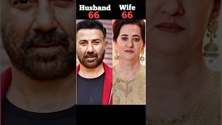 Bollywood Famous actors wife and real age ll  sunny  sharukh  Gouri  Sanjay  Anilshorts [upl. by Esirehs]