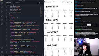 📆 Crea un Calendario con JavaScript y con Internacionalización i18n 🌎 [upl. by Capon488]