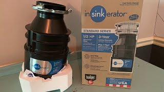 Install of New In Sink Erator Disposal Removal How To InSinkErator Garbage Disposal [upl. by Irrehs]