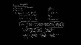 Interpolation  Lagrange Polynomials [upl. by Zora]