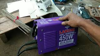 Test mesin las lakoni 450 watt di meteran listrik 450 kWh [upl. by Hy28]