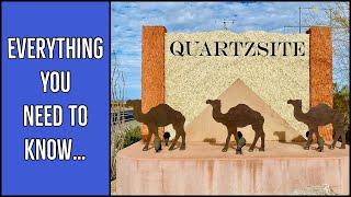 Quartzsite AZ What to Expect When Camping in Your RV [upl. by Tessler]