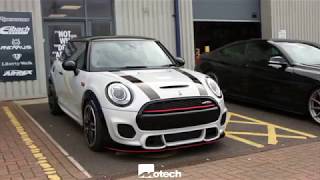 MINI F56 JCW Eibach springs  ACS front Motech performance [upl. by Maurili]