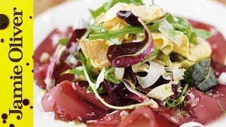 Omelette Salad amp Bresaola  Jamie at Home [upl. by Stelu971]