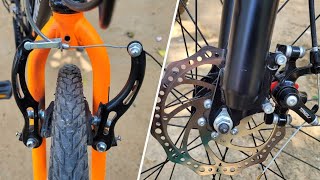 V Brakes vs Disc Brakes [upl. by Samala]