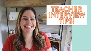 Teacher Interview Tips for Elementary School Teachers  Interview Tips and Questions 2023 [upl. by Mali]