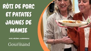 ROTI DE PORC AUX PATATES JAUNES [upl. by Anidal]