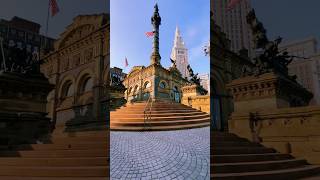 Soldiers’ and Sailors’ Monument in Cleveland Ohio United States 🇺🇸 travel veteransday [upl. by Hazard411]