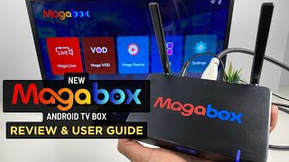 Magabox MG4 IPTV Android TV Box  Live TV  Movies  TV Shows [upl. by Utas]