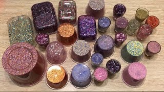 Mixing All My Glitter Slime  Slime Smoothie Satisfying Videos 6 [upl. by Herby]