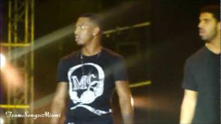 Trey Songz Drake UnusualampSuccsessful Live  SpringFest Miami 2011 [upl. by Otirecul638]