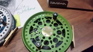 Danny Colvilles Trinity 495 Centerpin COLVILLE PRECISION REELS [upl. by Hahnke932]