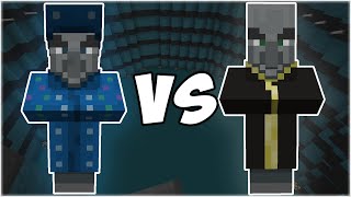 Illusioner vs Evoker  Minecraft Mob Battle [upl. by Lezirg]