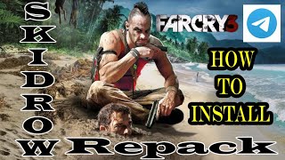 How to Install Far Cry 3 Skidrow Repack in Telegram Group [upl. by Gabey883]