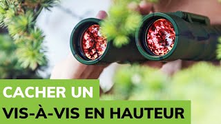 Cacher un VISÀVIS EN HAUTEUR au jardin 🏡👀 [upl. by Idnil]