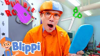 Blippi Gets A Haircut  Blippi  Educational Videos for Kids [upl. by Buckie240]