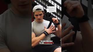 How To Put On Lifting Straps shorts fitness tutorial foryou [upl. by Dewain]