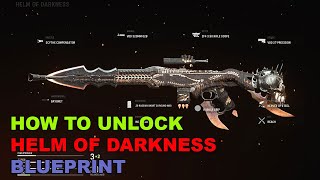 HELM OF DARKNESS BLUEPRINT  COD VANGUARD  HOW TO UNLOCK [upl. by Ahusoj]