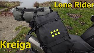 ADV Luggage set up Kriega X Lone Rider Benelli TRK502X [upl. by Aimahc979]