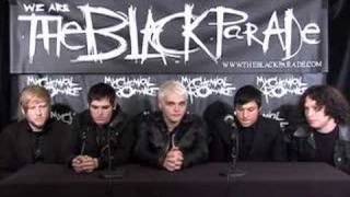 My Chemical Romance  Black Parade Interview Part 1 [upl. by Zingg]