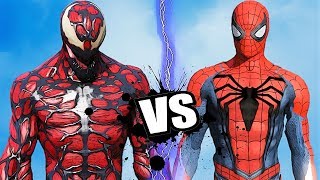 SPIDERMAN VS CARNAGE  EPIC BATTLE [upl. by Bergen]