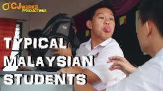 TYPICAL MALAYSIAN STUDENTS [upl. by Ellekcim]