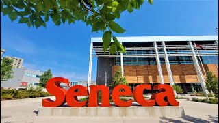 4K 🇨🇦 Campus Tour  Seneca College Newnham Finch Campus Walking Tour  Toronto Walk Canada [upl. by Louls116]